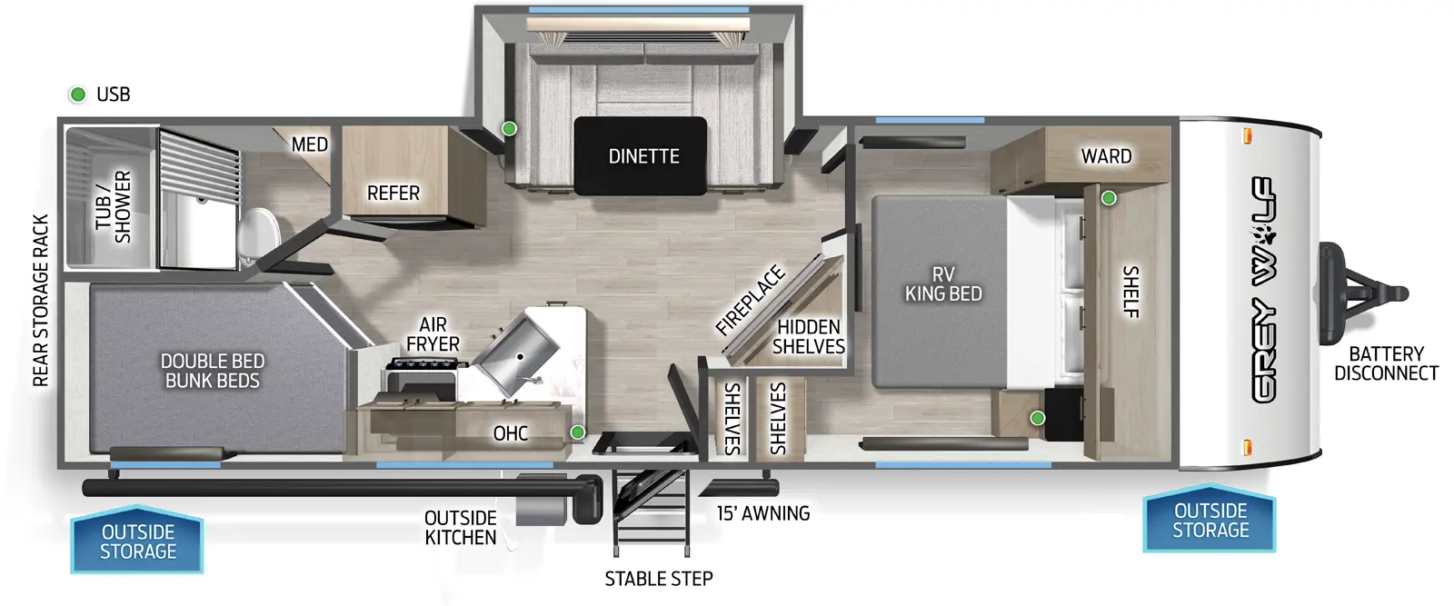 Cherokee Black Label 23MSBL Floorplan